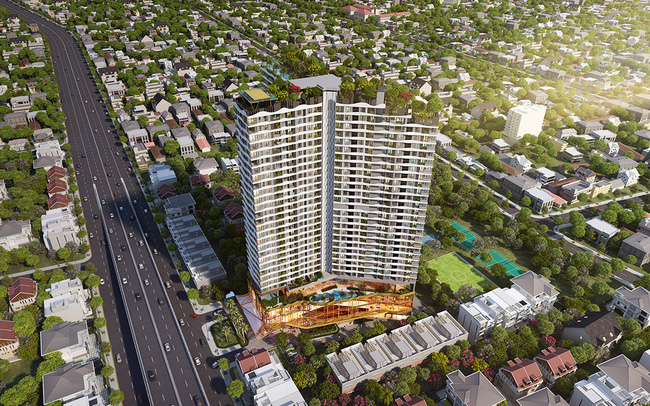 Dự án D-Homme quy mô gần 30 tầng, khi hoàn thành sẽ là dự án căn hộ cao bậc nhất tại trung tâm Chợ Lớn